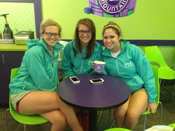 Girls that YOMO together, stay together. #whyFSUPH #rect2013