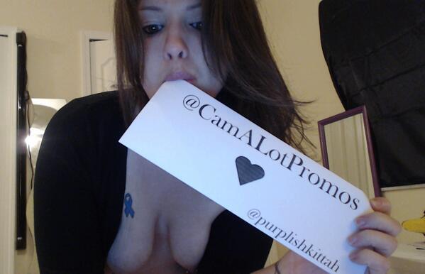 CamALotPromos's tweet photo. Thank You @purplishkittah for our #FanSign http://t.co/8DSN1vbTd6