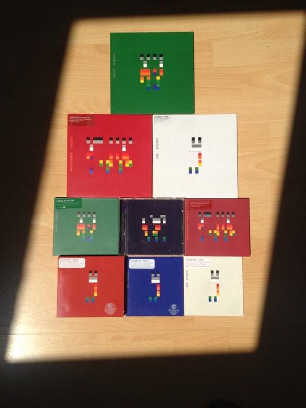 coldplay's tweet image. Happy birthday X&amp;amp;Y. Eight years old today. A