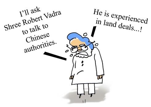 Another one that I loved was this one from Bharat Nirman Sena (nothing to do with #bharathnirman) #ChineseIncursion