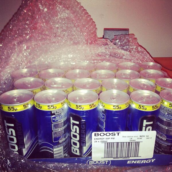 Rohdza's tweet image. If like to thank @Boost_Drinks for the free crate of boost cans #BOOSTISM #BoostUpYourself #BoostNeeded #boost