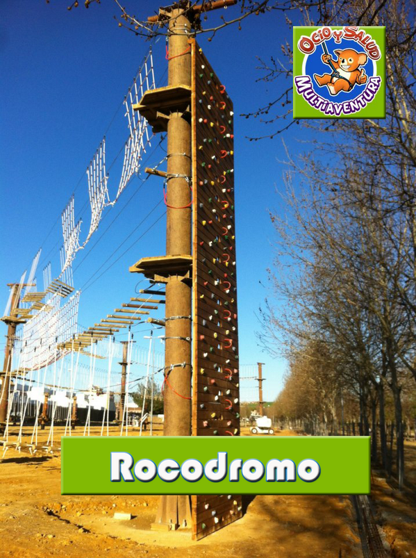PAventurasecija's tweet photo. Preparando el parque para la Gran apertura en #ecija #apoyoalcomercioecijano, ven y disfruta de nuestro rocodromo. http://t.co/yW5DEPePxk
