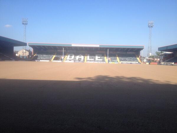 Olimakin's tweet image. The end product!! @PremierPitches @officiallydale @DrewDuffy1 #premierfinish #pitchwork