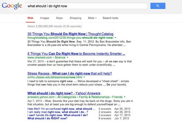 googlehelp_'s tweet photo. Google helping figure out what to do right now!
http://t.co/azobaj5FZZ http://t.co/5qTW9ATi6u
