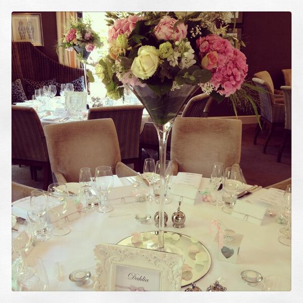 Ready for today's wedding...