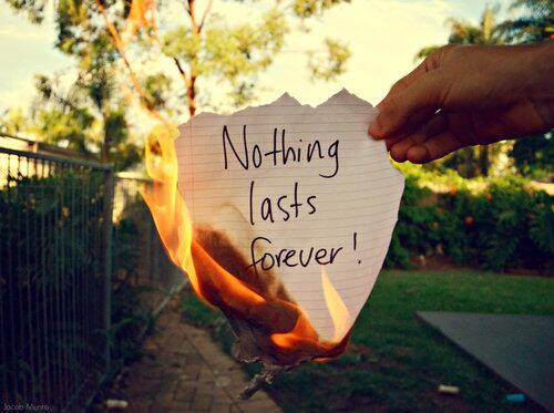 BettiBetto93's tweet photo. nothing last forever. http://t.co/V9z1ysSOD3