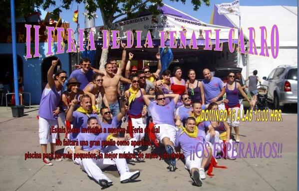 Feria de día en la Peña el carro #Torrejón