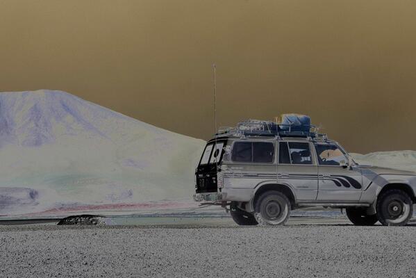Uyuni's salt flats, Bolivia.