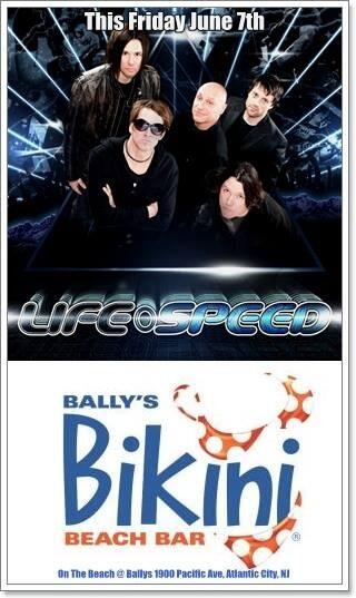 LifeSpeed's tweet photo. This Friday June 7th Lifespeed returns to Ballys Bikini Beach Bar on the beach in Atlantic City, NJ! http://t.co/6IOMwIwATu