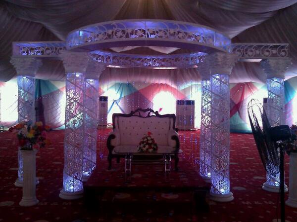For your wedding Mandape(couples lounge). Carlnellis Events is there for you!