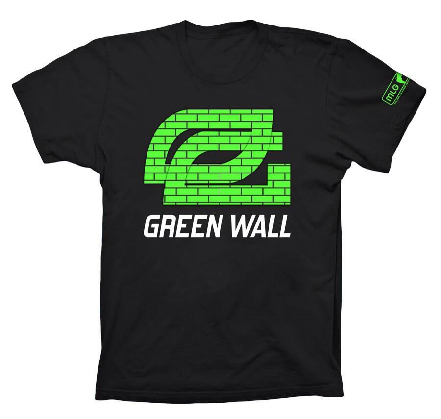Optic Gaming Green Wall
