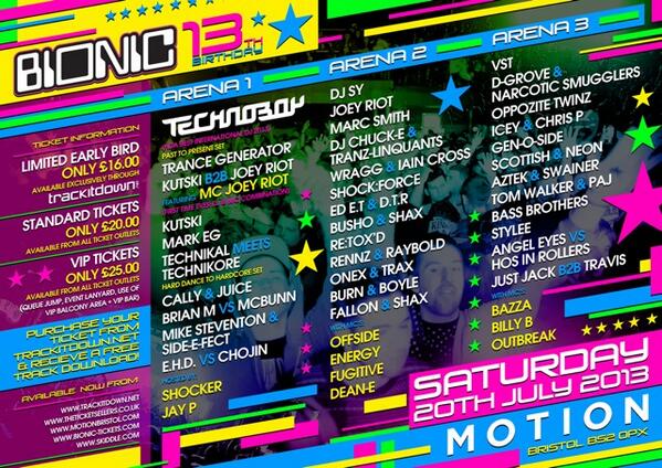 bionicevents's tweet image. Don&apos;t miss @DJMARKEG destroy #bionic13 Mainstage @MotionBristol 
Get tickets &amp;gt;trackitdown.net/event/bionic-1…
@chrissiwhizz