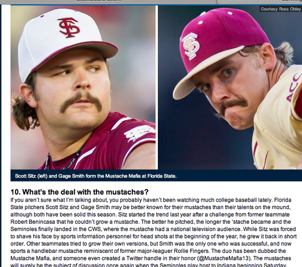 beardedbanditos's tweet photo. @FSU_Baseball #mustachemafia http://t.co/fxwEwyhRFa