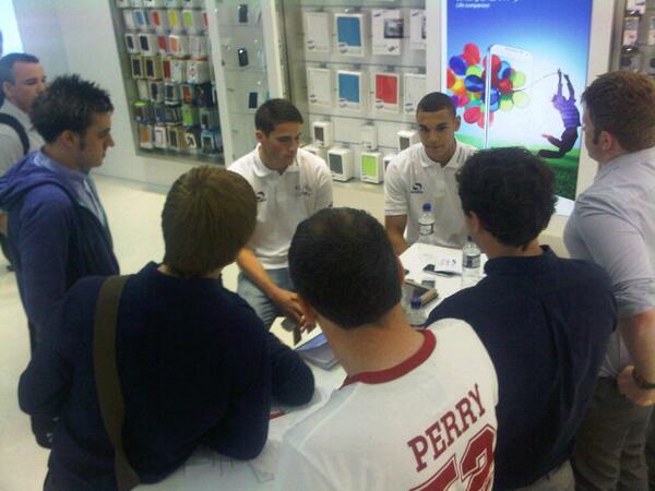 andystegs's tweet image. @samsungfootball win a #procontract launch. Good to see Jack and Kayden again