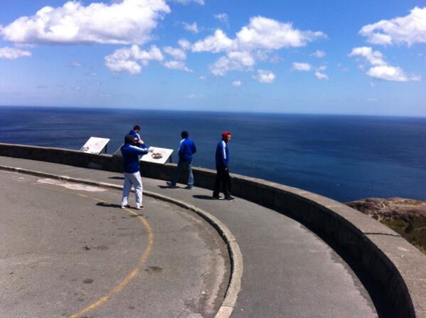 TBO111782's tweet photo. @2013WBHC #teamgreece# visiting signal hill &amp; cape spear! Enjoying NL http://t.co/vU3mWE7Ei9