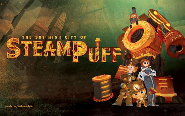 jamesrfarr's tweet photo. Behold, #steampunk fans. The cast of #SteamPuff Episode 2, now playing at a #youtube near you. http://t.co/2POO2VVOjQ