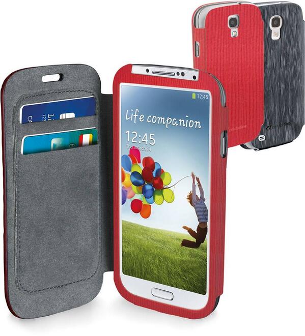 cellularline's tweet image. Se non avete ancora un #GalaxyS4 "corazzato", perché non proteggerlo con le nostre nuovissime #BOOKCARD?