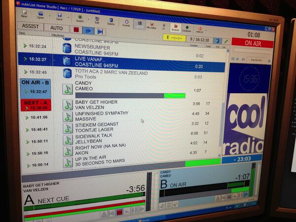 coolradio's tweet photo. Work in Progress! #hitmusic #coolradio http://t.co/UaKRVGlymP