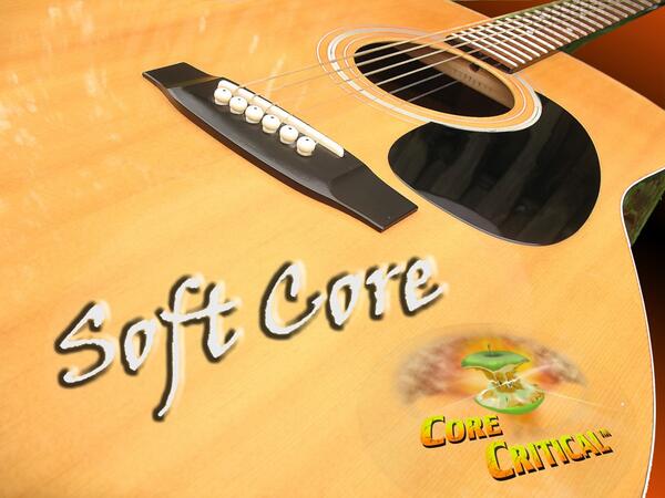 CoreCritical's tweet image. The artwork for our acoustic EP 'SOFT CORE'. 4 songs, over 12 minutes of music... Coming very soon... #CoreCritical