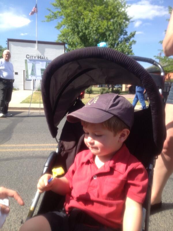 My man Noah Loves the Mango Sorbet!