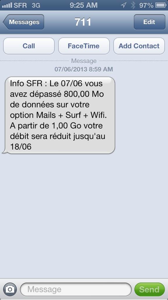 ChaseItOrBChase's tweet image. Man! Again! Do I use my #iphone too much ? Yes, says my operator #heavyuser