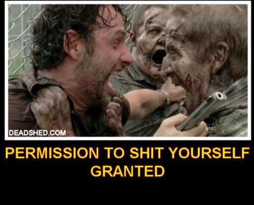 TheWalkingJoke's tweet photo. Even though we knew it wasn't gonna happen..
#TWDhumor http://t.co/y6sqtmFxlr