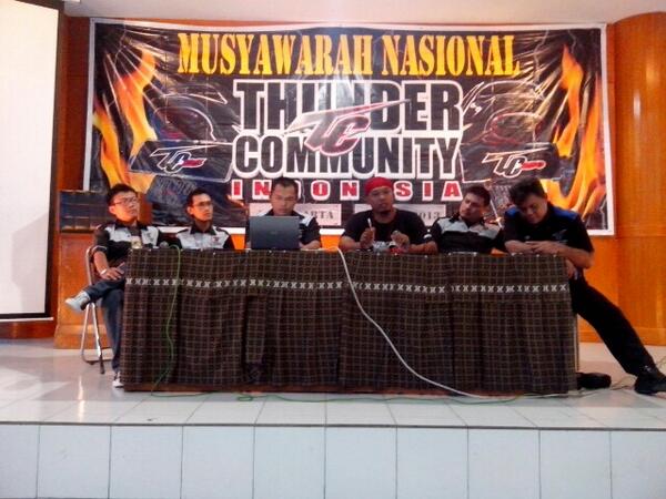 Munas <a href="/TCIndonesia/">Thunder Community ID</a>  - Yogyakarta, 6-8 Juni 2013..