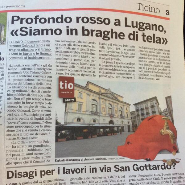 PPDLugano's tweet photo. Al max 5%? In campagna elettorale la LEGA ha detto che il moltiplicatore non si tocca... Complimenti! http://t.co/DWSplxqkrB