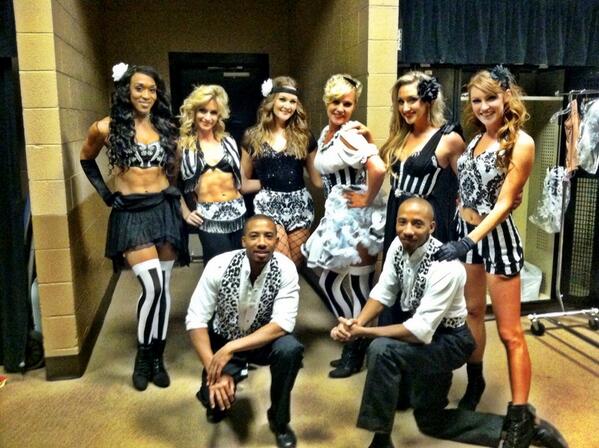 Sean and John lookin fly at their Great Gatsby performance yesterday at the MGM Garden Arena in Vegas!