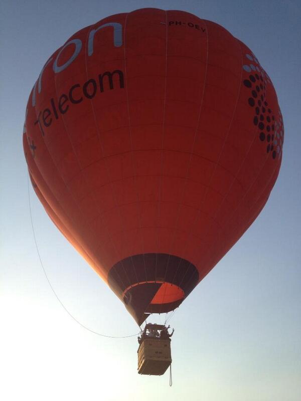 RT @DetronICT: Onze nieuwe #luchtballon is er helemaal klaar voor! Wie weet stapt u dit jaar ook aan boord!