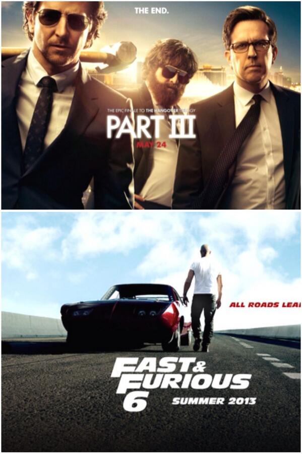 De airco's staan aan! Heerlijk verkoelend een filmpje pakken? Vanavond The Hangover 3 en Fast &amp; Furious 6.