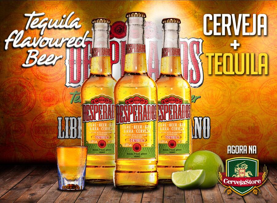 Cerveja Store on X: CHEGOU a Cerveja Desperados, com Tequila e