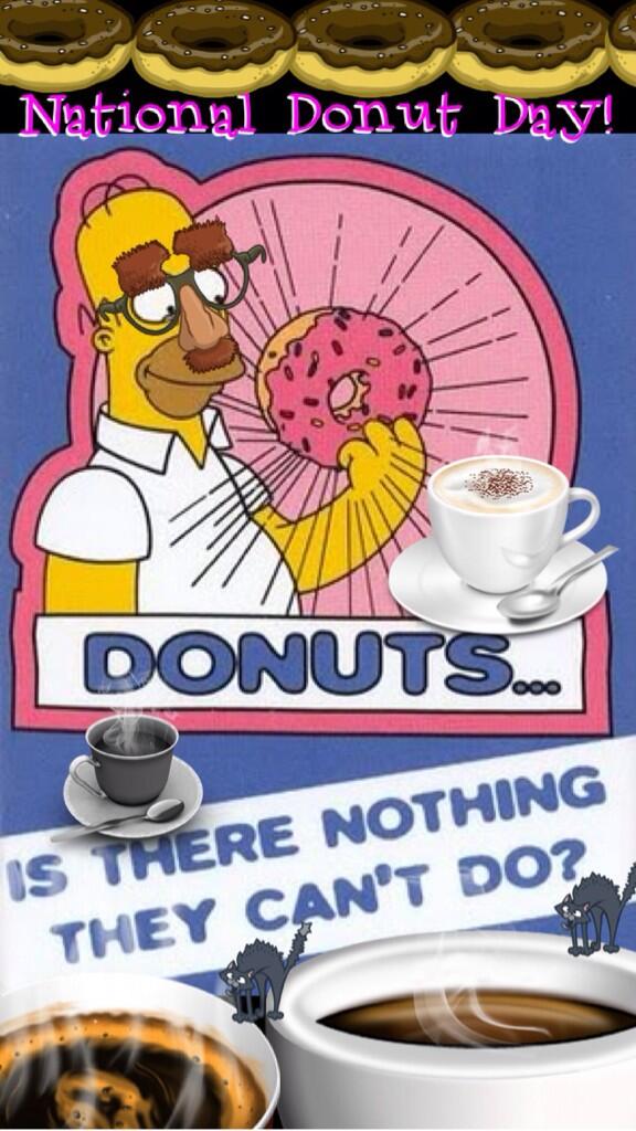 PixiesApp's tweet image. Happy National #Donut Day!!! #Pixies Style! #thesimpsons #iphone #instagram