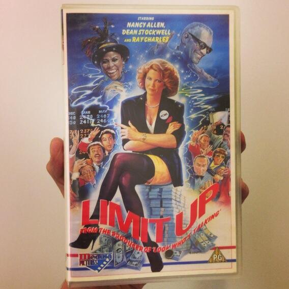 VHS Delivery #5: LIMIT UP, on the Medusa label. #tapedelivery