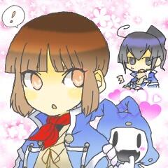 卸 とても眠い V Tvittere イザボーが可愛いのでこれまた可愛いヒーホーと一緒に描いたら倍可愛いんじゃないかと落書き ついでにアイコン にしてみたよ ころころアイコン変えてごめんね Http T Co Xlplyp3xof