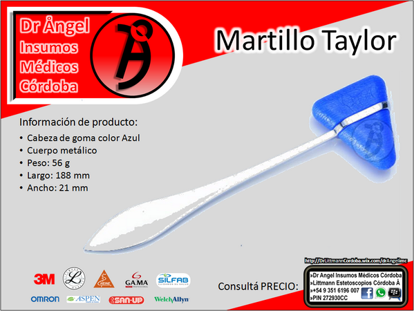 MARTILLO TAYLOR consultá $$$: facebook.com/messages/littm… (para responder hay q ser Amigos,espero tu solicitud)