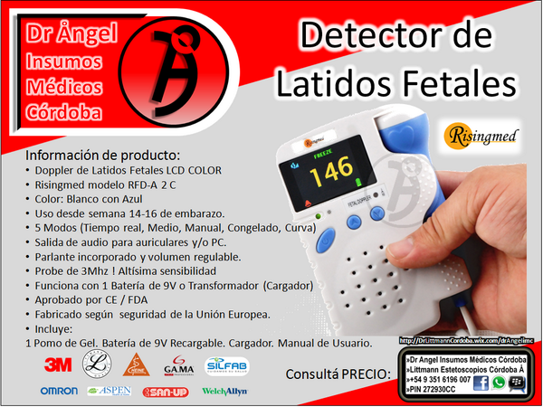 DETECTOR FETAL COLOR consultá $$$: facebook.com/messages/littm… (para responder hay q ser Amigos,espero tu solicitud)