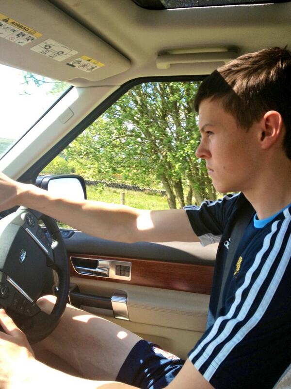 KateRyan91's tweet image. Attempting to teach my brother how to drive #nervy #feelingold