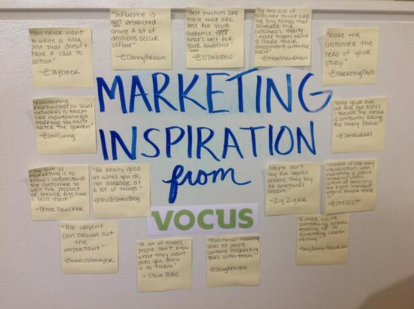 Cision's tweet photo. Who needs a little #marketing inspiration? http://t.co/T4wiha1vCi