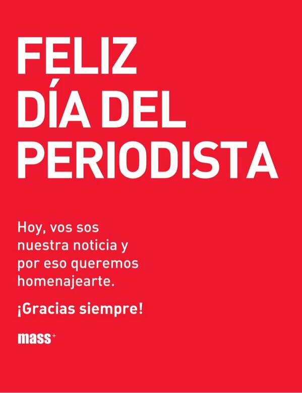 Diusen's tweet photo. Muy feliz día del periodista! #felizdiadelperiodista http://t.co/FPCwLnVS8Y