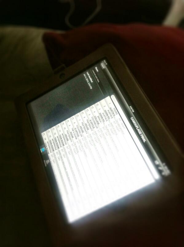 zoomrix's tweet photo. @ShotListerApp is saving our butts on #CamouflageMovie http://t.co/vyssbmQFw9