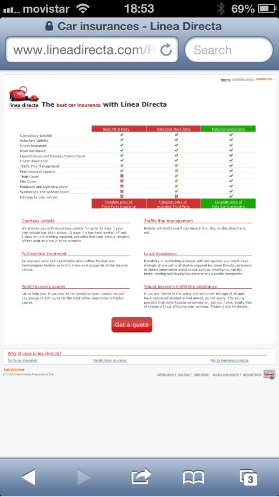 Monomonkey69's tweet image. @LineaDirecta_es think you need to check advertising as it states courtesy vehicle in #thesmallprint