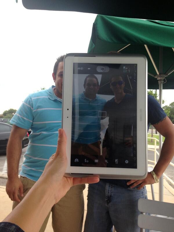 AndreJennings's tweet photo. @latin_water hangin w/Jacinto, my new semi-retired friend http://t.co/1IYtkXGtYh