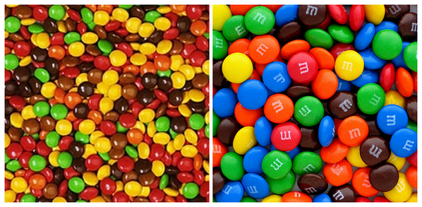 Anyone else remember that old light brown M&M color they discontinued in  like 1994-95? : r/90s