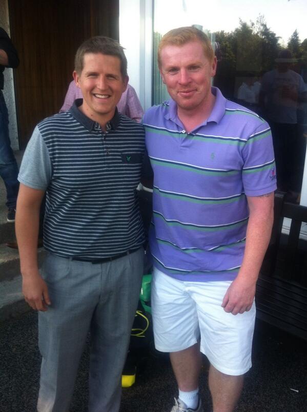 HaggsProshop's tweet photo. Me and @OfficialNeil at @HaggsProshop today!! #HailHail http://t.co/w7k3yIovZh