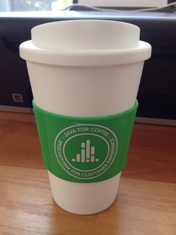 damianjjk's tweet photo. Java for coffee, @speechstorm for #custexp - join us at @Genesyslab #gforce13 Vienna to get yours http://t.co/Zdi8K8RccB