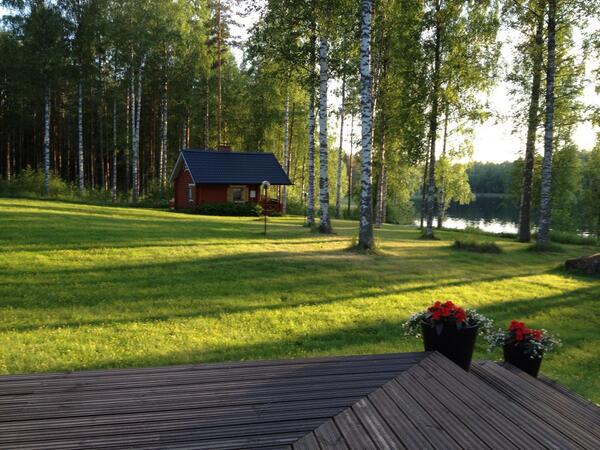 Relaxing before Caledonia. #cottage #finland #perkele