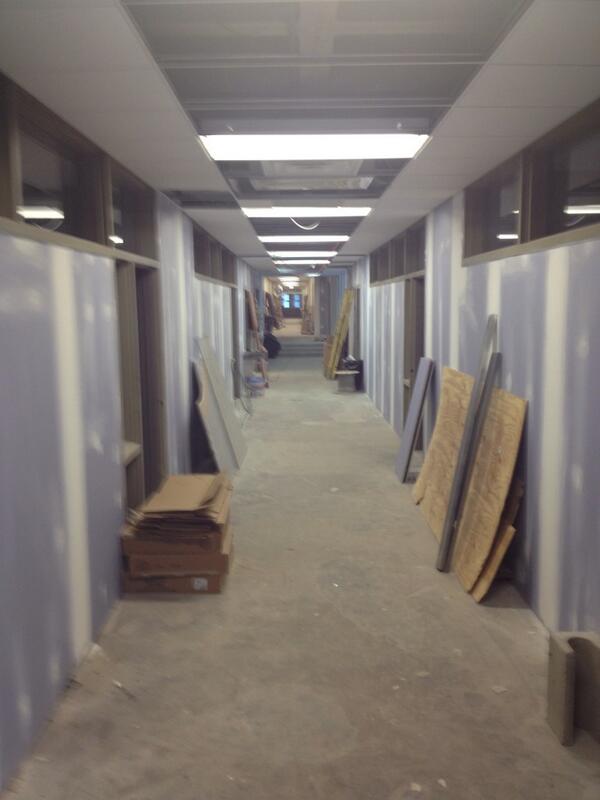 Progress at the wood-ridge intermediate school. Looking forward the the finished product.