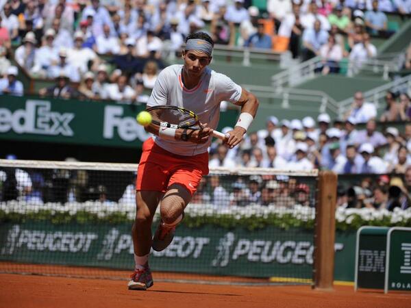 rolandgarros's tweet photo. Photos: See images of Nadal and Djokovic's titanic five-setter on Chatrier http://t.co/bLwMdPSwZr #RG13 #RafaNole35 http://t.co/eDHFCVuw8E