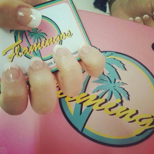Flamingos_Store's tweet photo. @lamaslittle #nails #gel http://t.co/UbnUqkNdLM